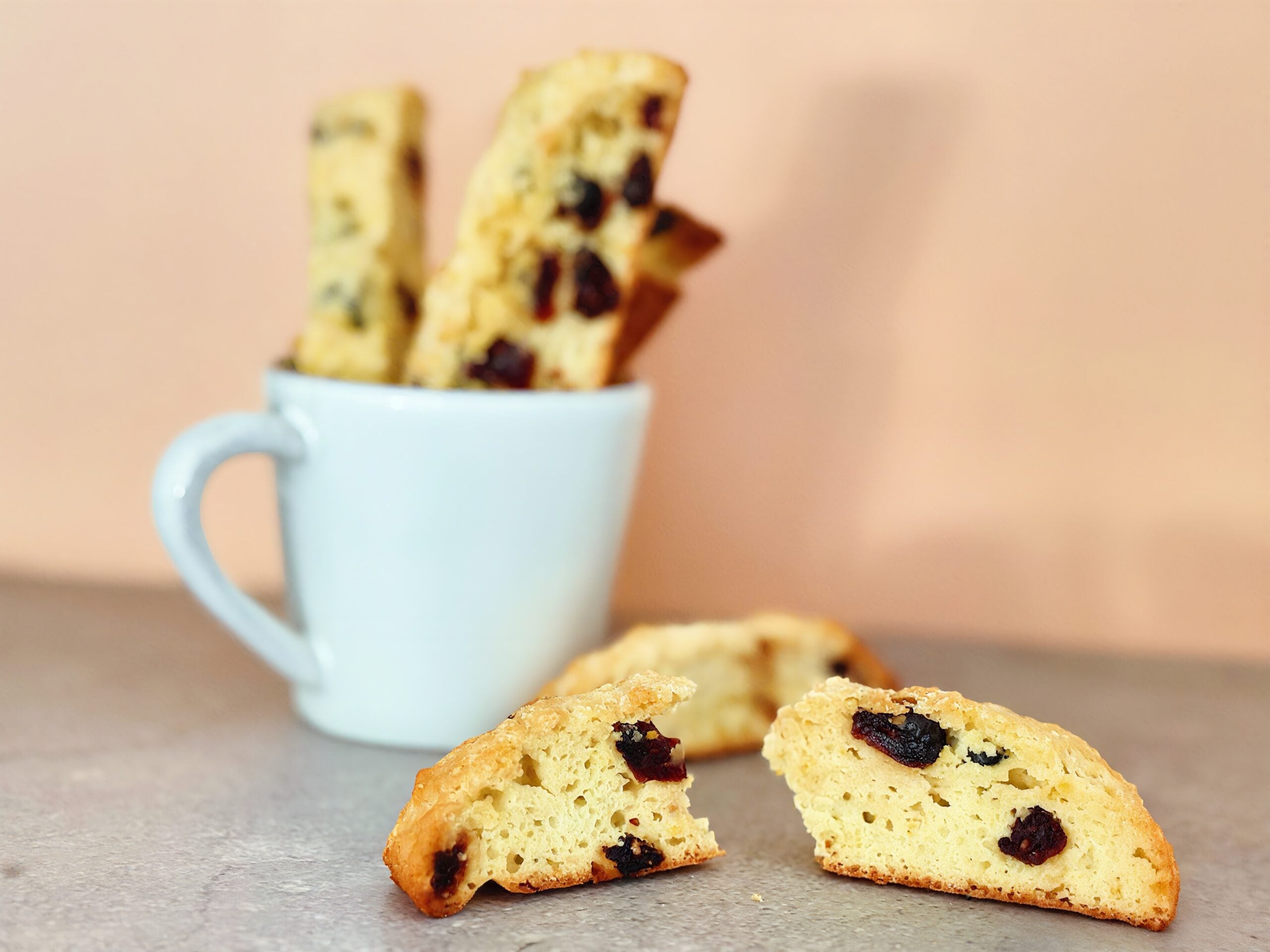 Orange Cranberry Biscotti Mug
