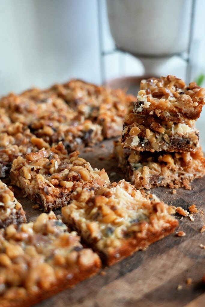 OLD FASHIONED 7 LAYER BARS Stacked