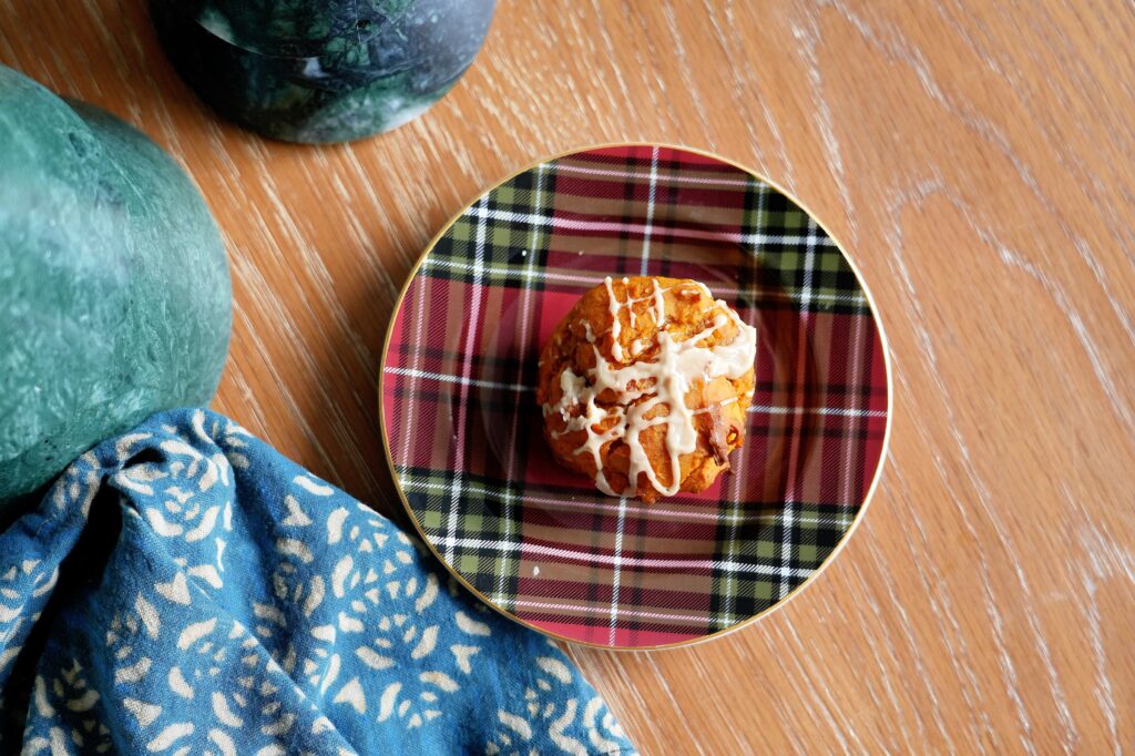 Overhead Maple Pumpkin Muffin