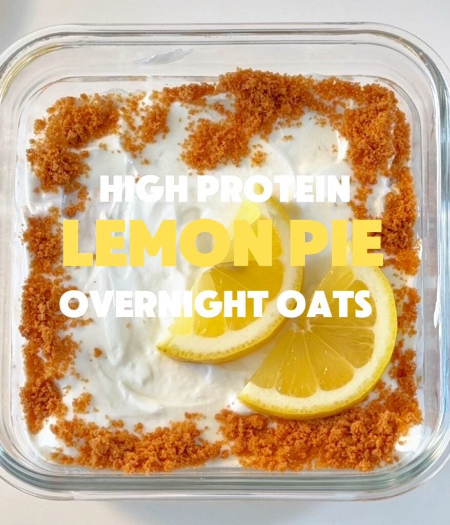 High Protein Lemon Pie Oats