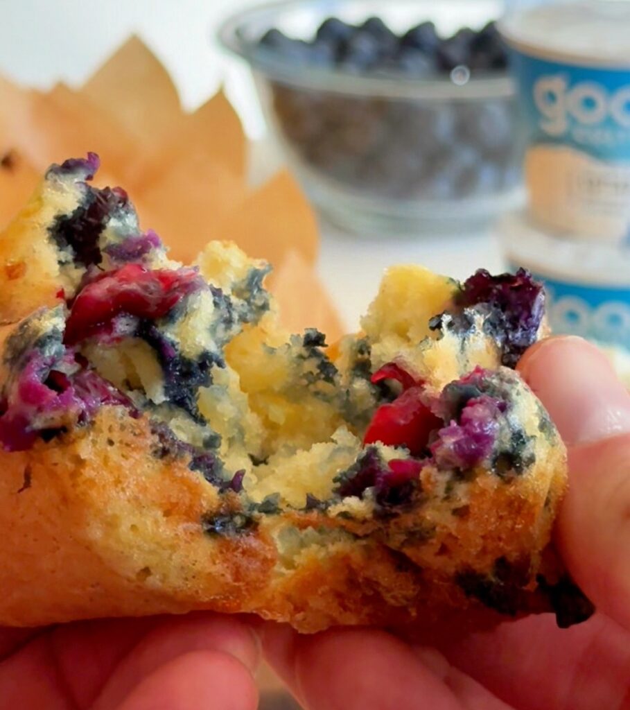 Blueberry Muffin Crumb