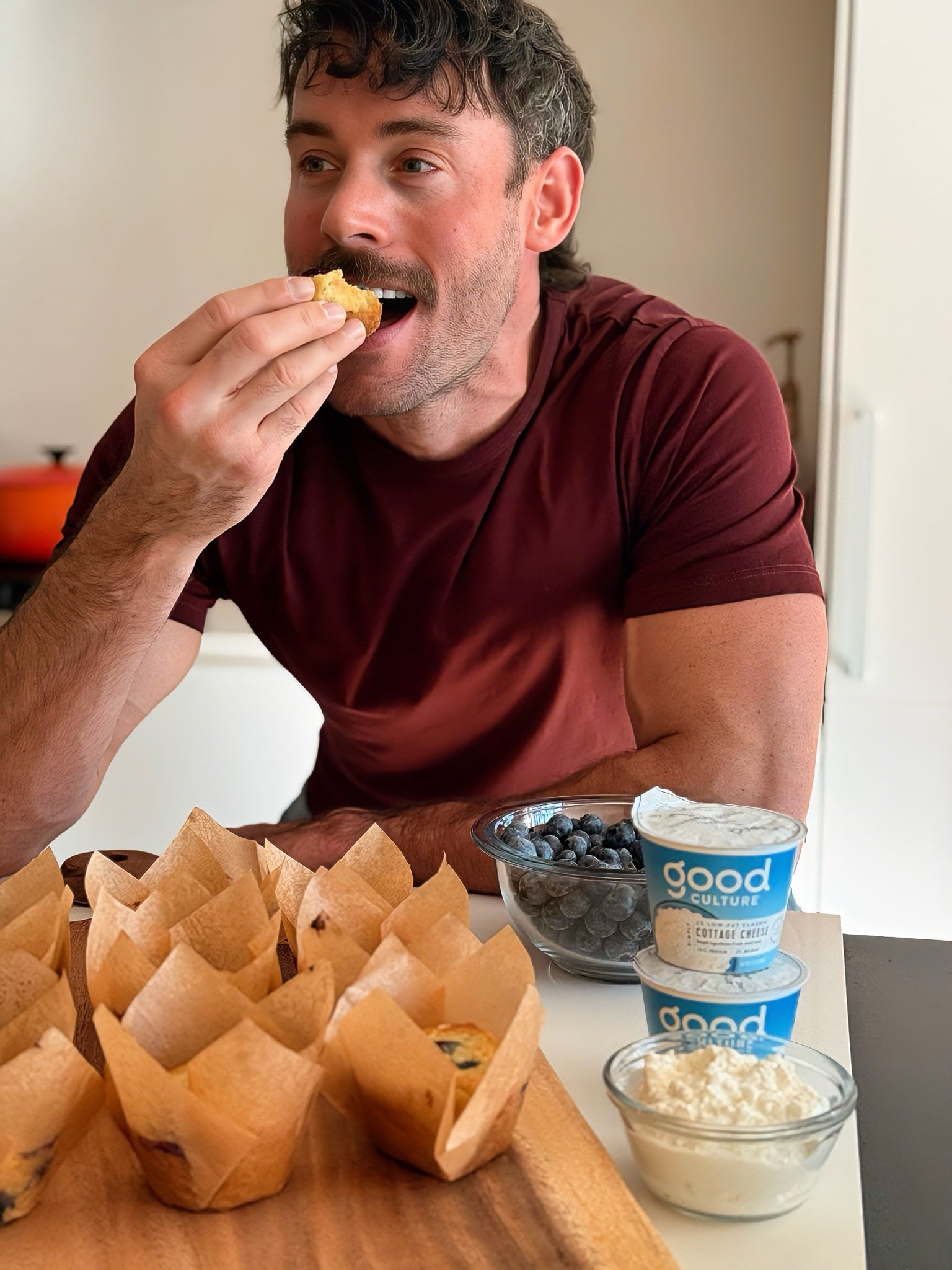 Proof these muffins pass the taste test.