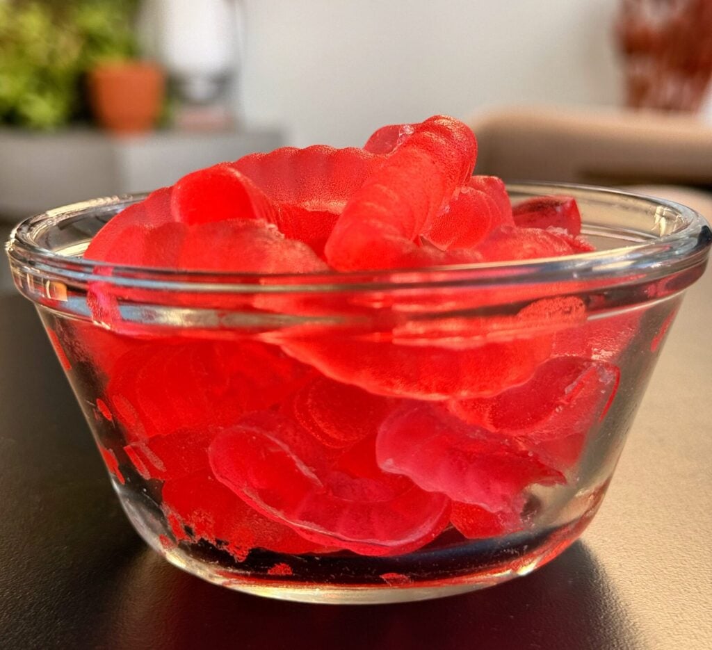 Stretchy Gummy Worm Texture