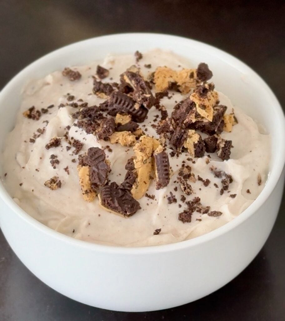 Finished Oreo Cheesecake Protein Bowl