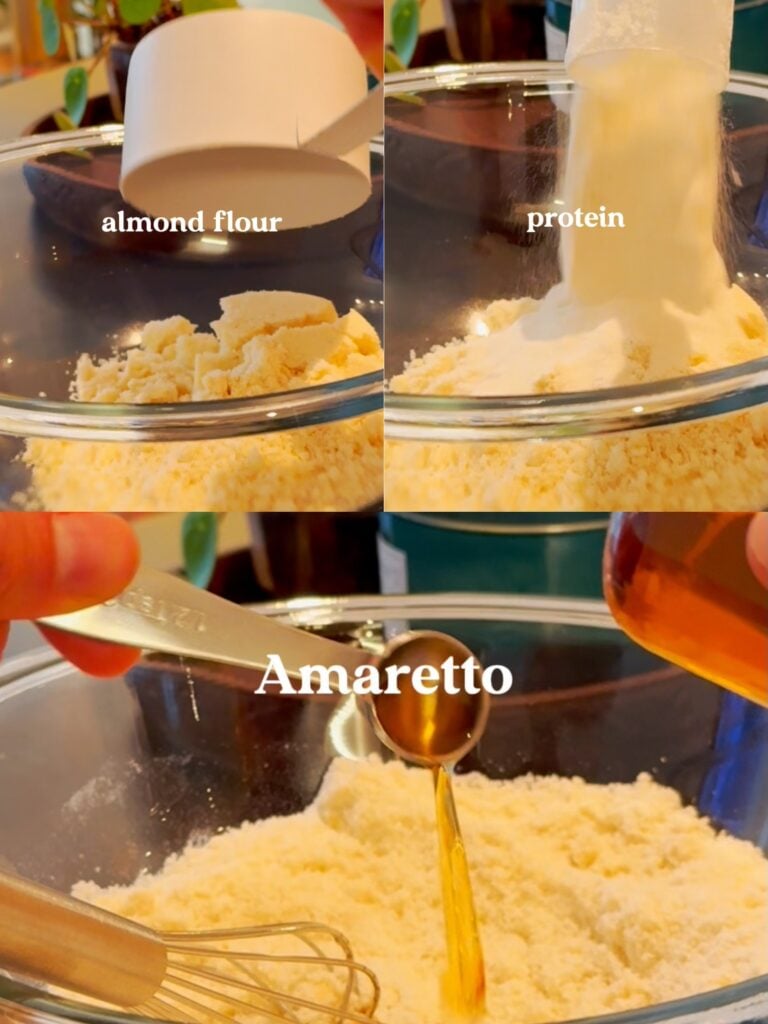 High Protein Amaretto Cookie Ingredients