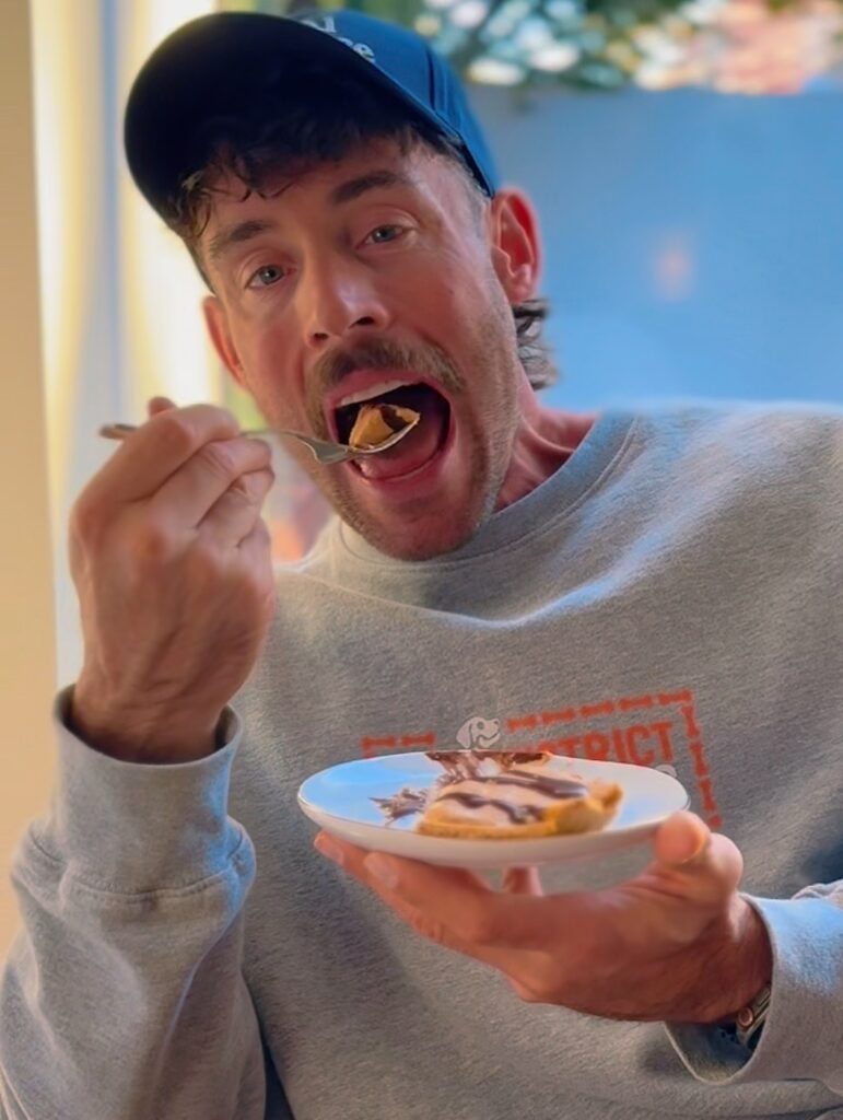 Jacob Eating More Peanut Butter Pie