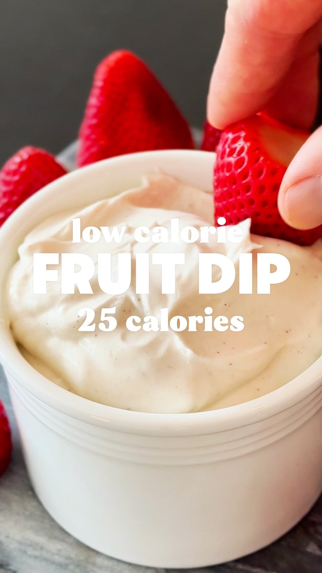 Low Calorie Yogurt Fruit Dip