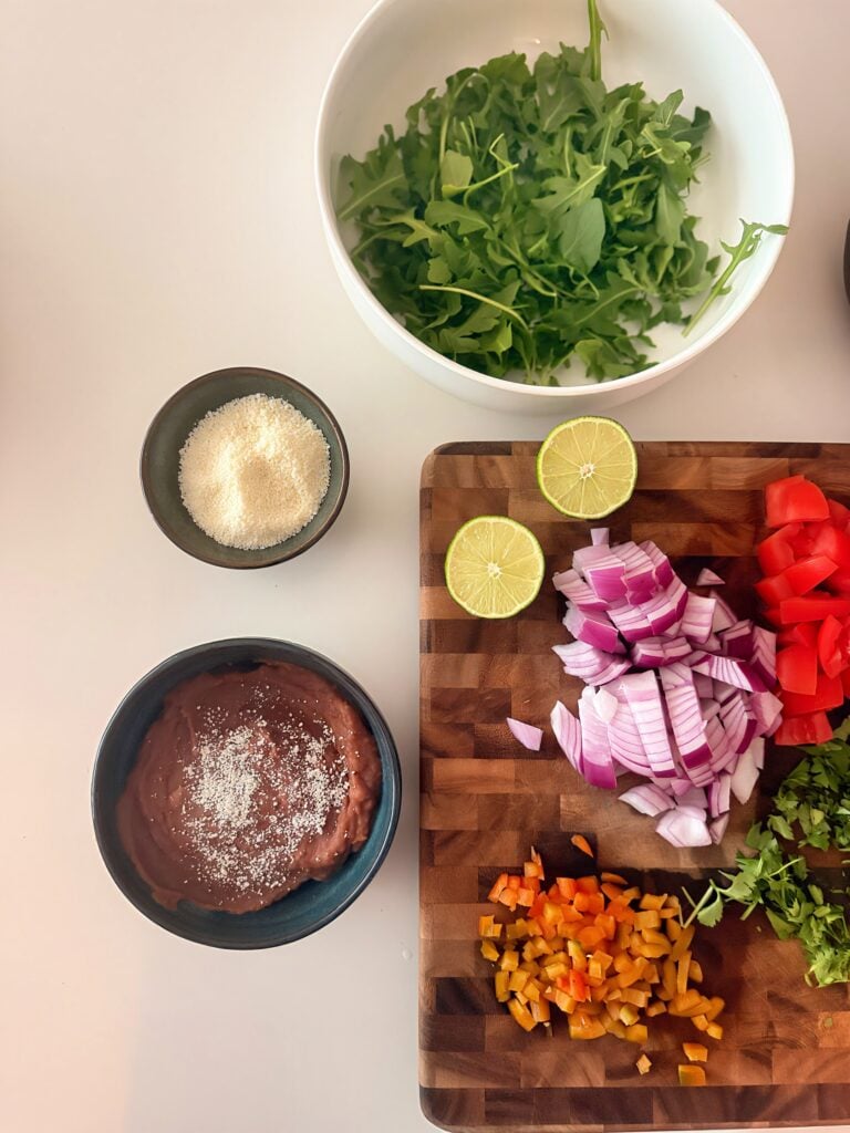 Mexican Potato Bowl Ingredients