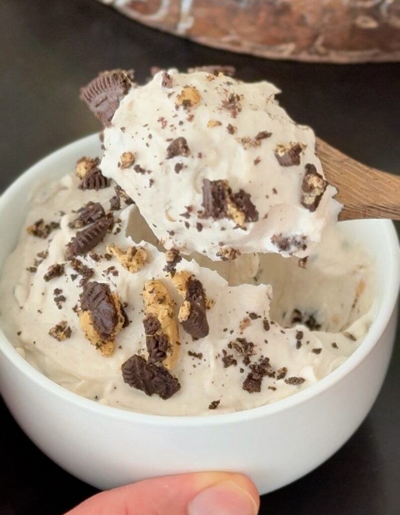 Oreo Cheesecake Protein Bowl with Cookie Toppings