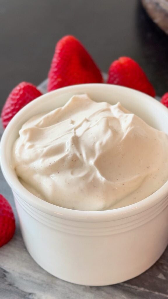 Yogurt Fruit Dip with Fresh Fruit
