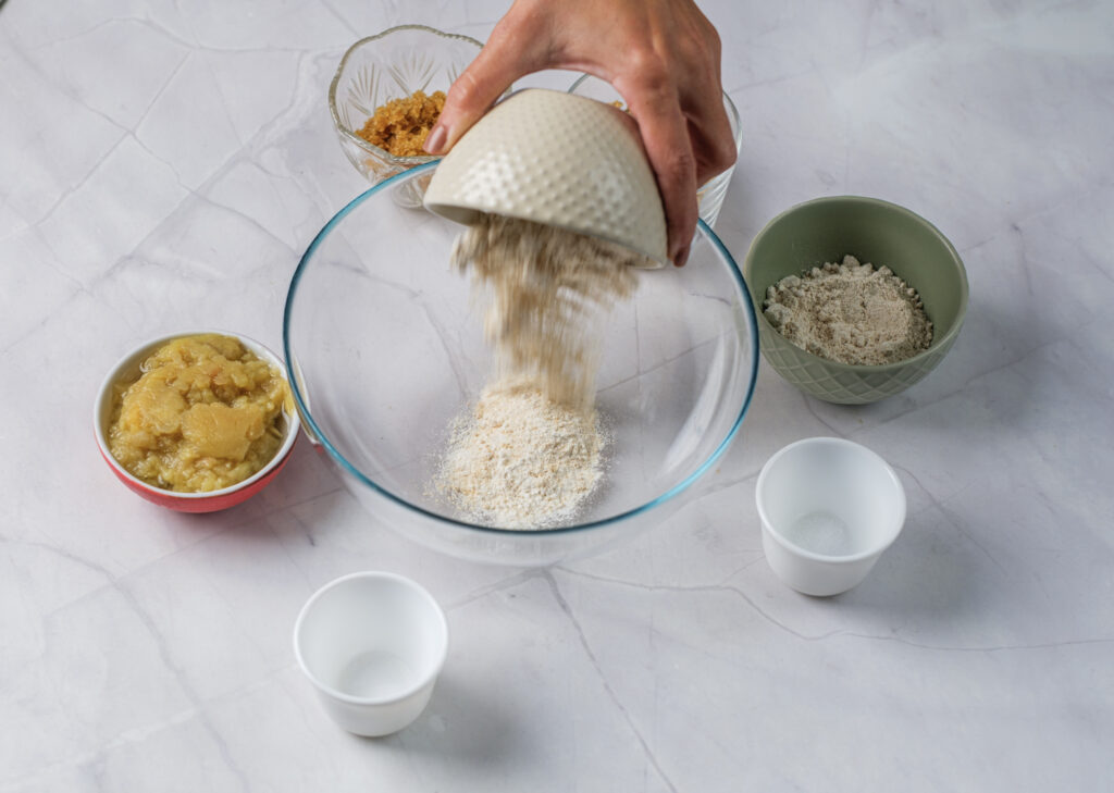 Powdered Peanut Butter Protein Cookie dry ingredients