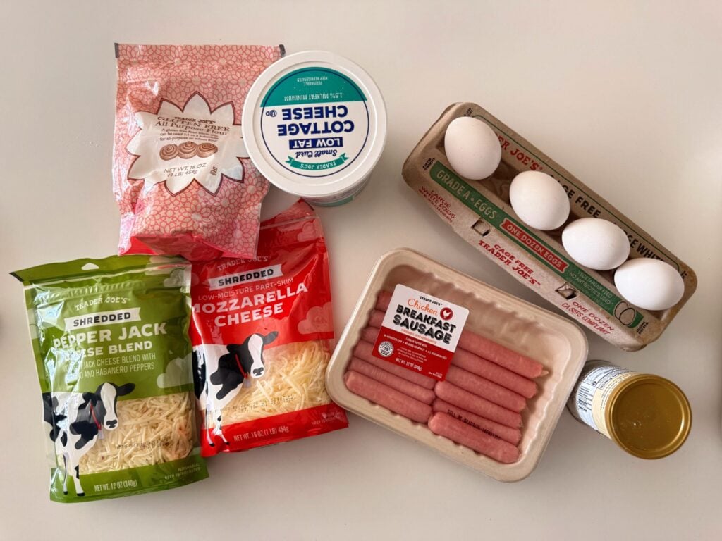 Egg Casserole Ingredients