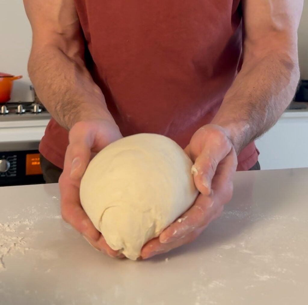 High Protein Sourdough Bread Shaped