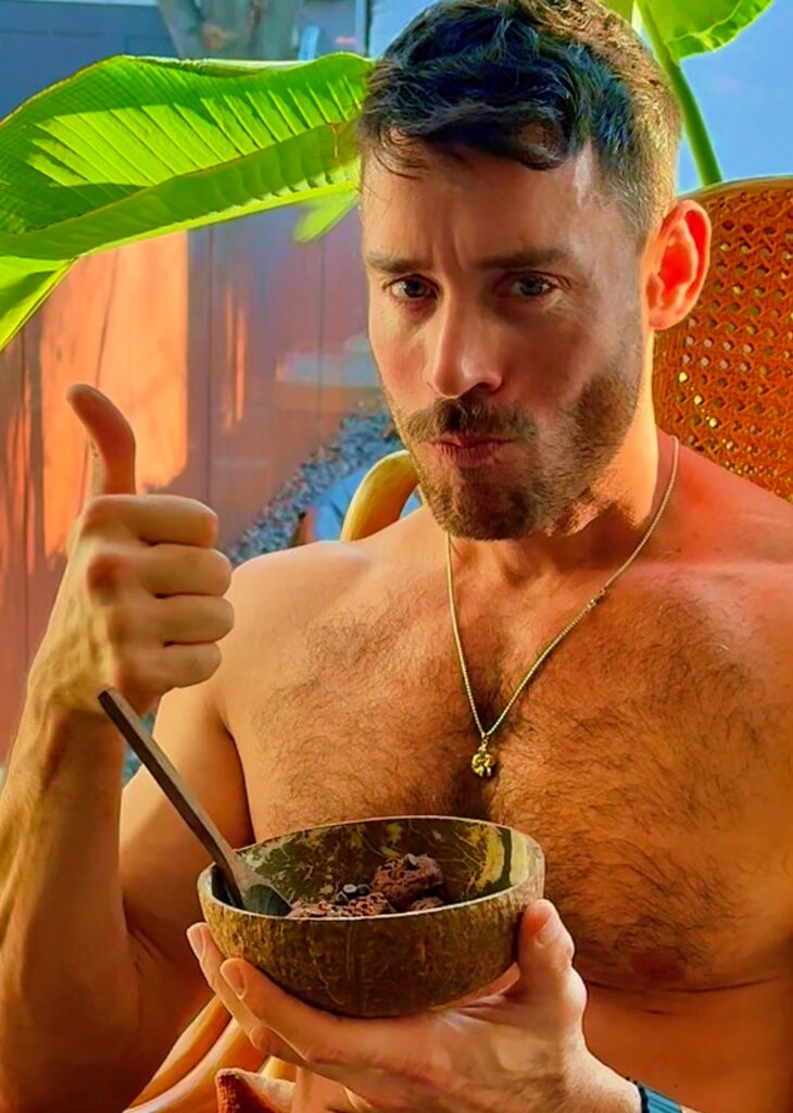 Jacob enjoys High-Protein Brownie Batter Bites