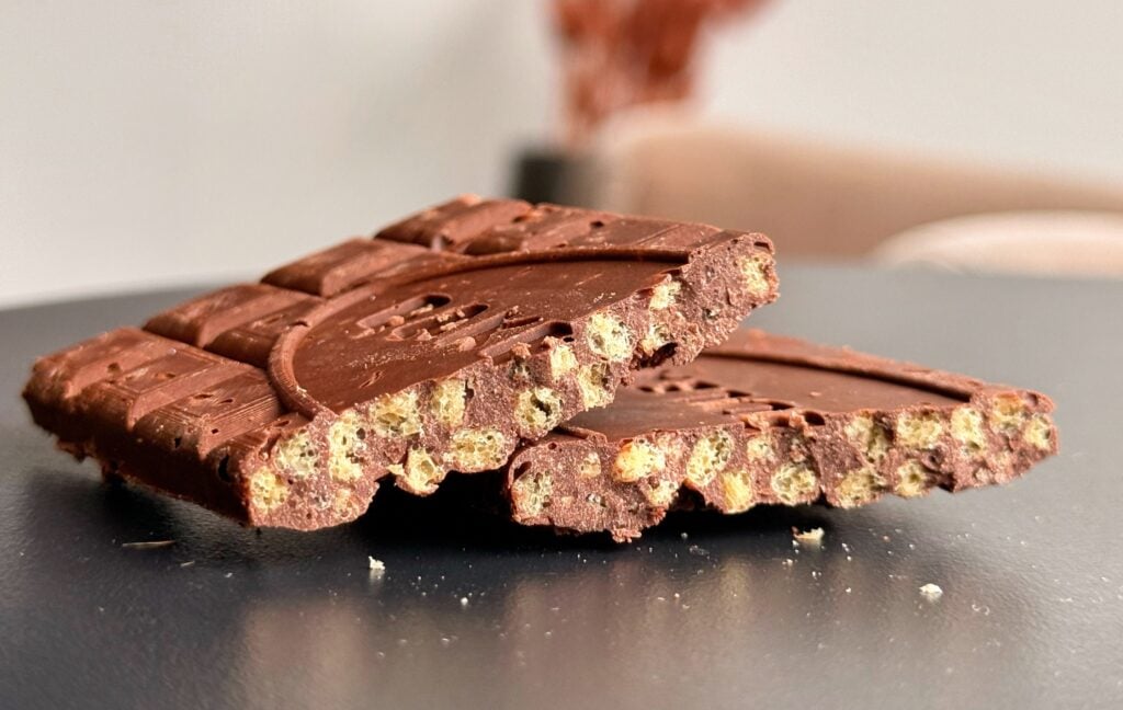 Milk Chocolate High Protein Crunch Bar Split