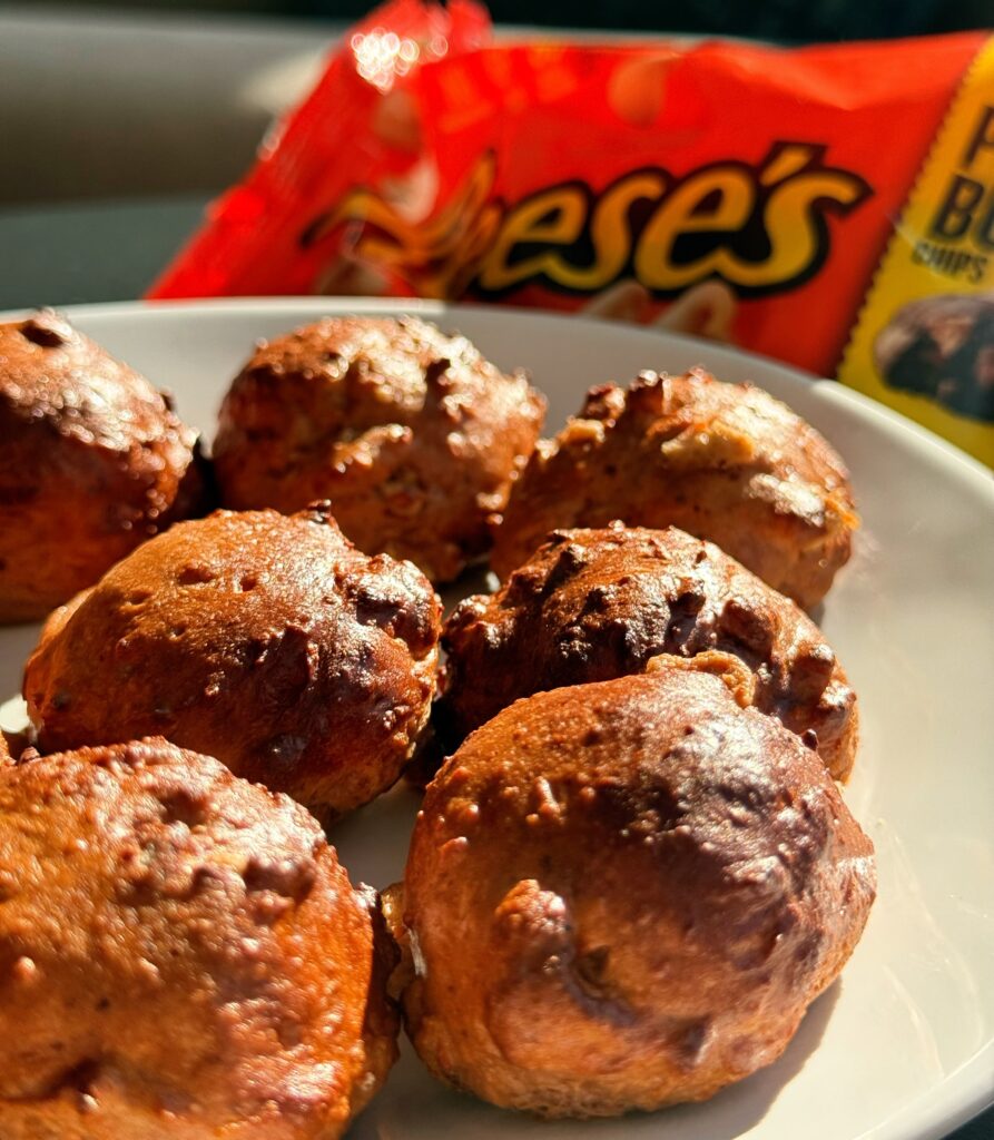 sun shining over Chocolate Peanut Butter Protein Balls