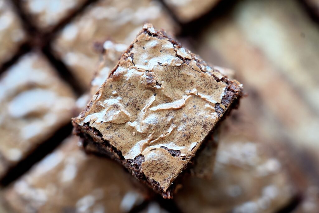 Brownie Square Close Up 2