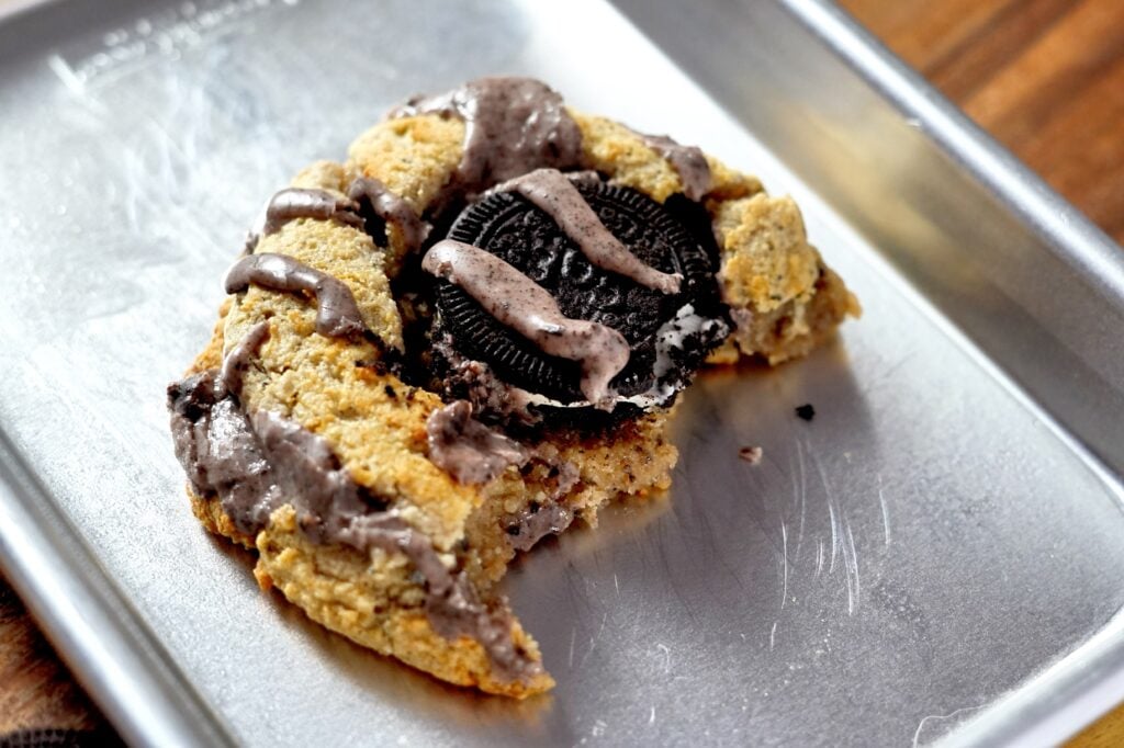 Cookie on Baking Sheet