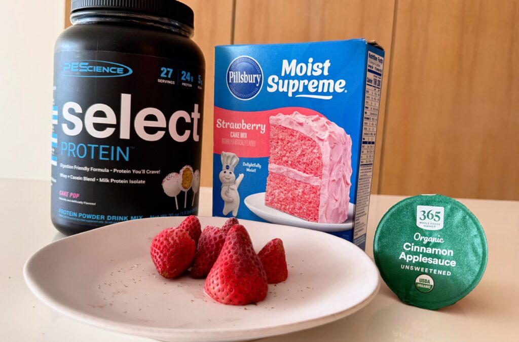 strawberry protein loaf ingredients