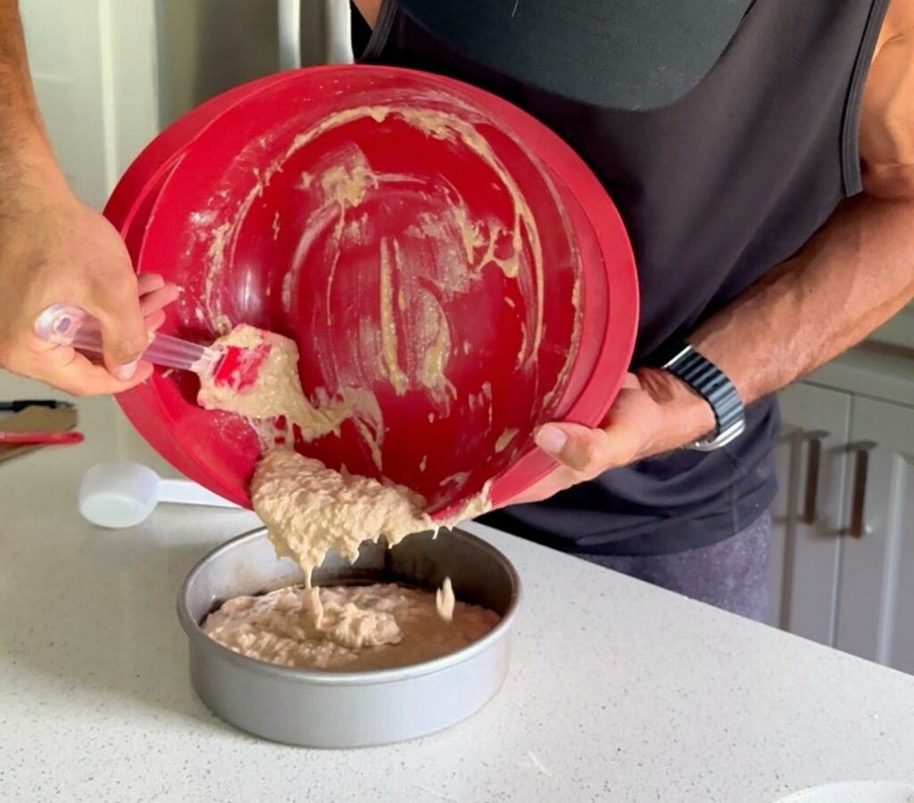 Ingredients for Healthy Banana Coffee Cake