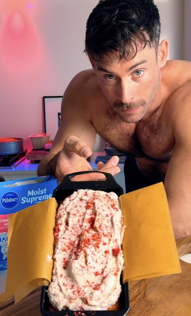 Jacob with his Loaf Cake
