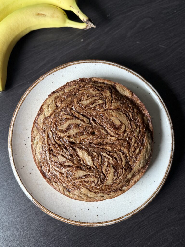 Moist Crumb Texture Banana Cake