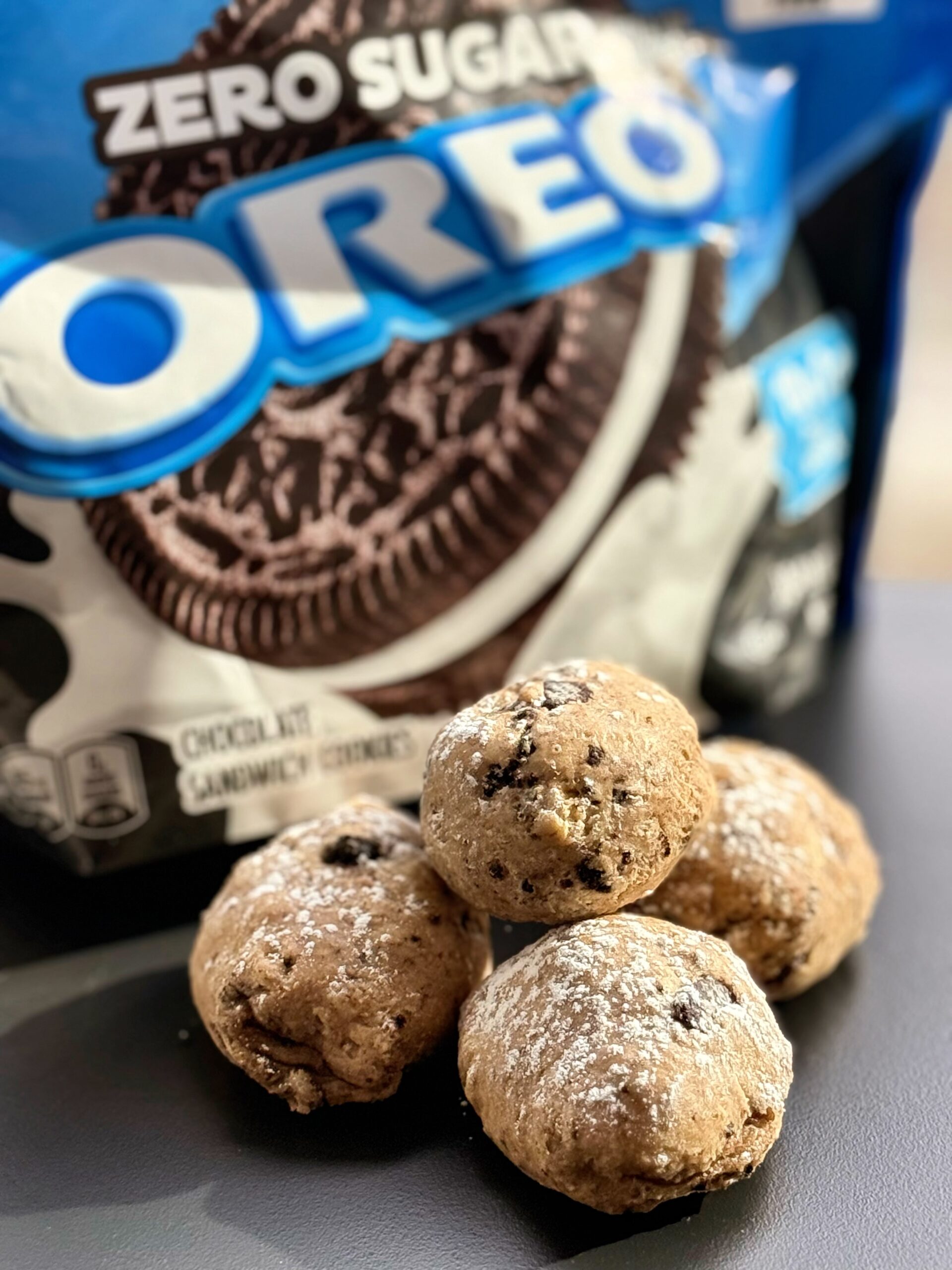 Oreo Donut Holes Finished