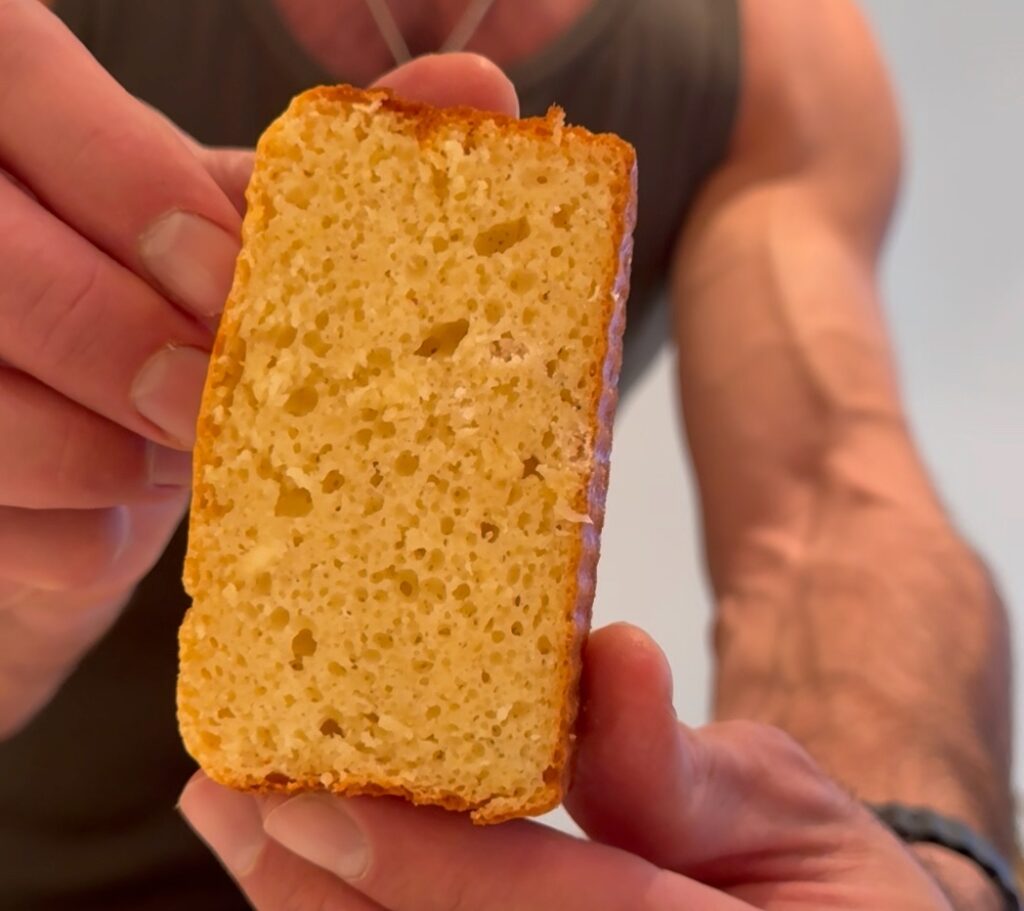slice of Whole Lemon Loaf Cake