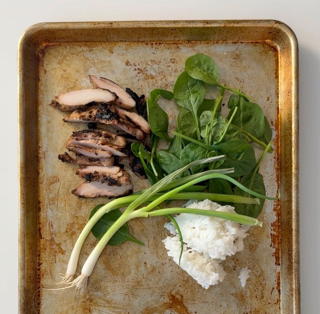 Air Fryer Chicken Teriyaki Empanada Ingredients