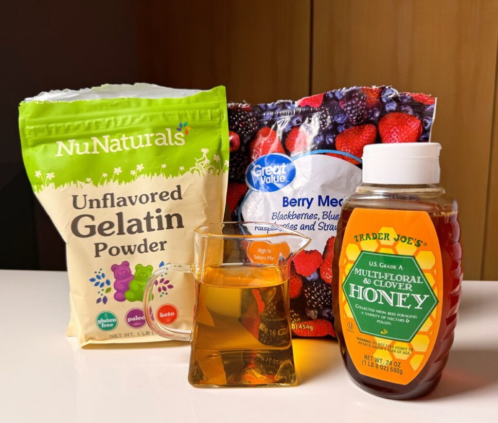 apple cider vinegar ingredients for gummies