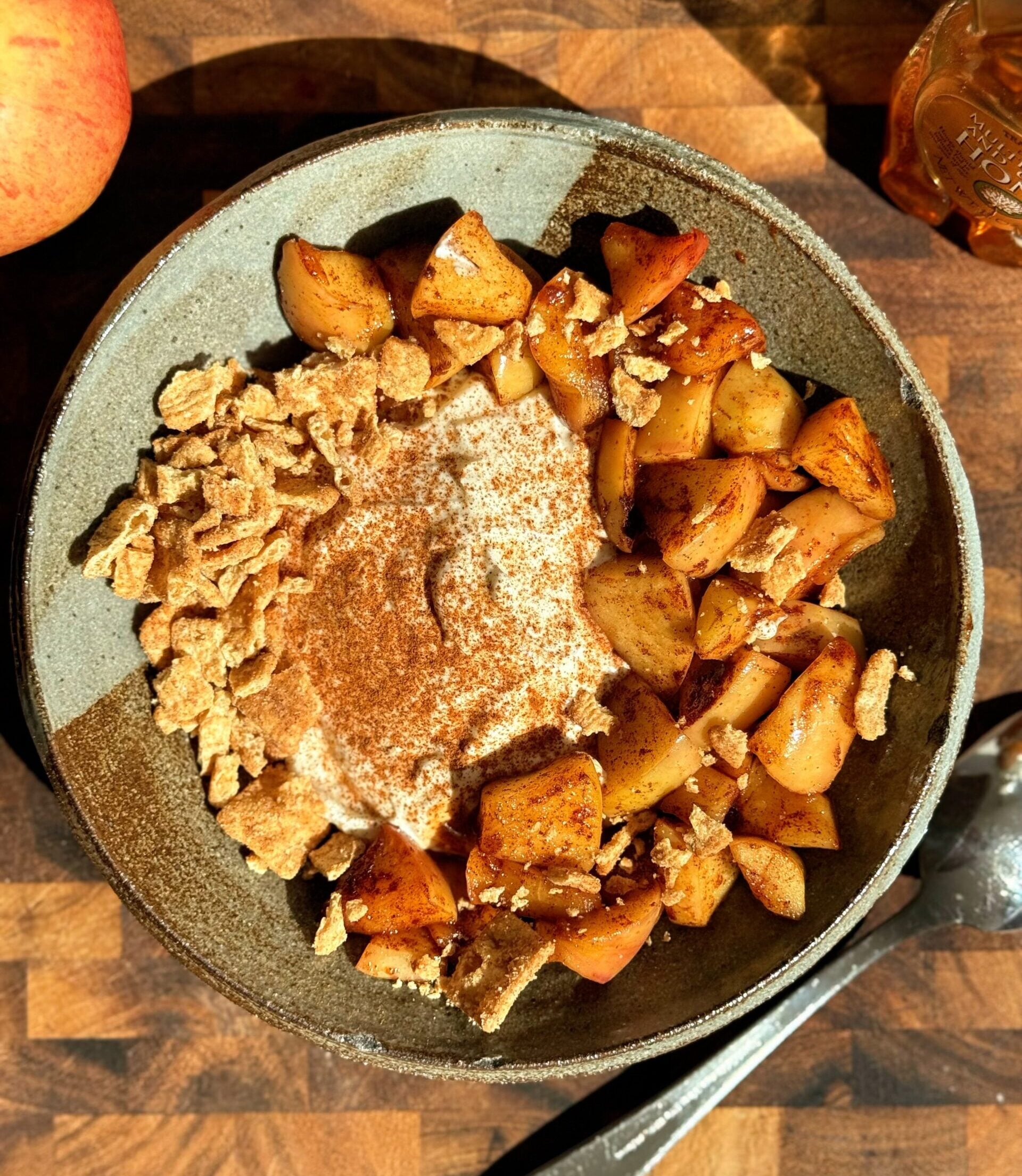 Apple Pie Yogurt Bowl