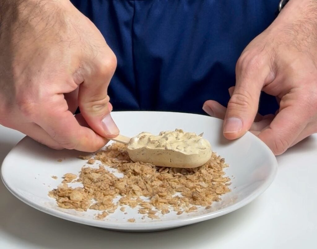 Coated Protein Ice Cream Bar