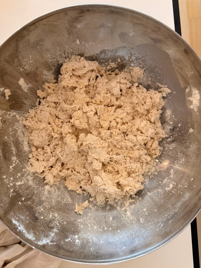 high protein greek yogurt dough shaggy