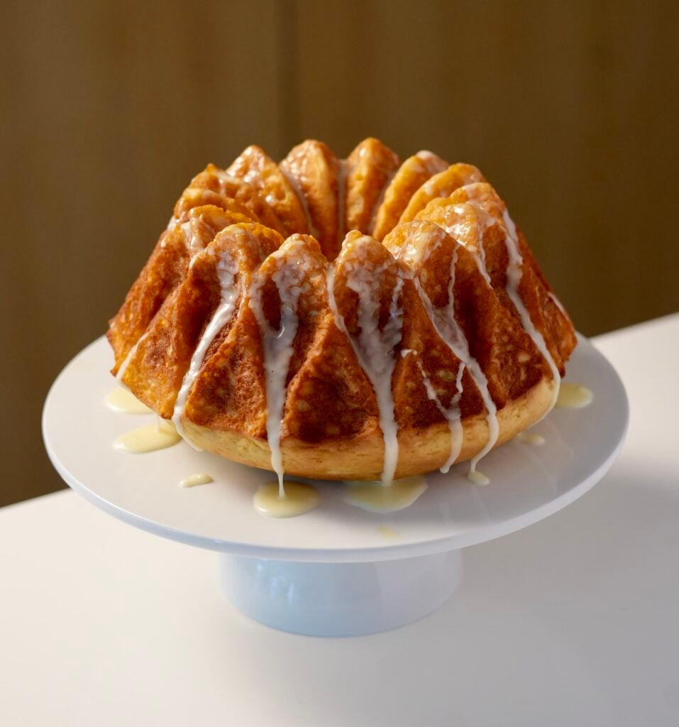 high protein orange juice cake