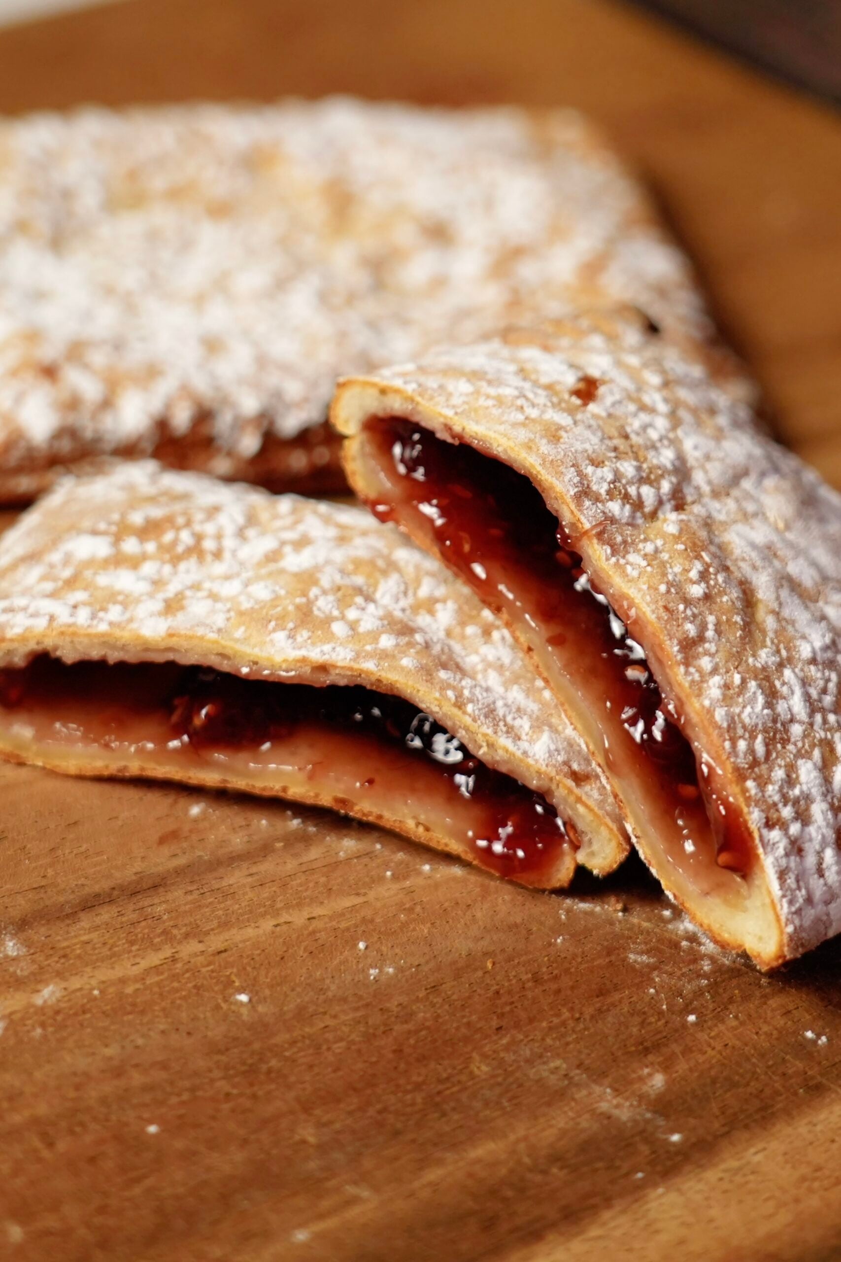 High Protein Toaster Strudel Close Up