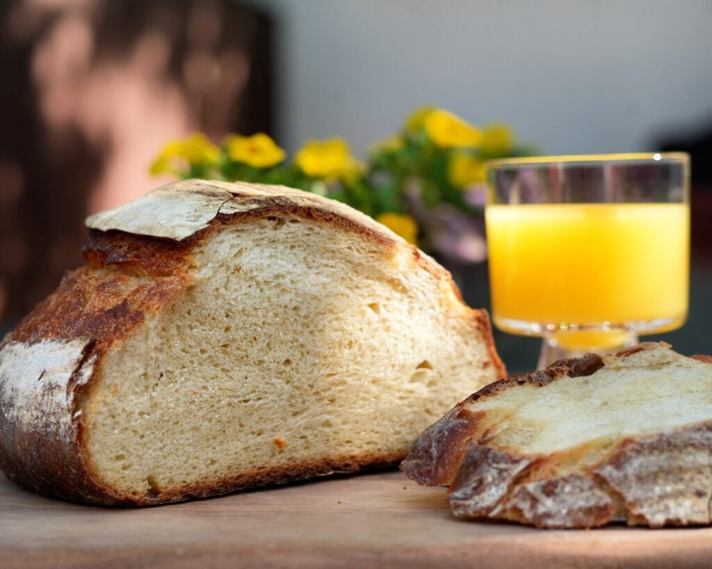 orange juice sourdough