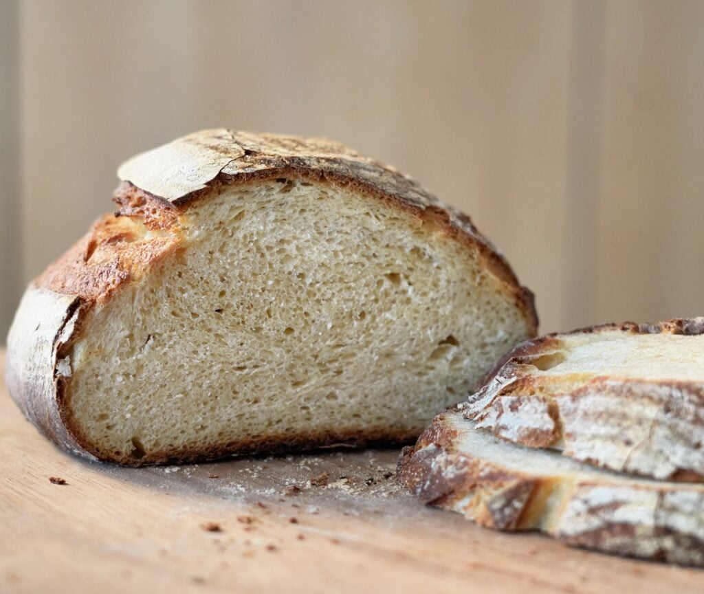 orange juice sourdough on board