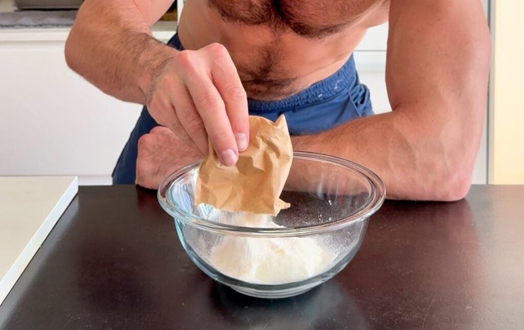 pudding mix in yogurt