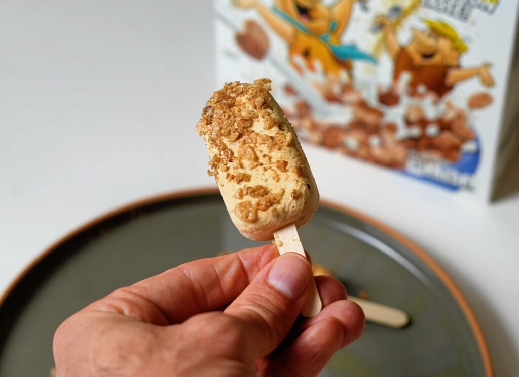 super close up of the ice cream bar 2