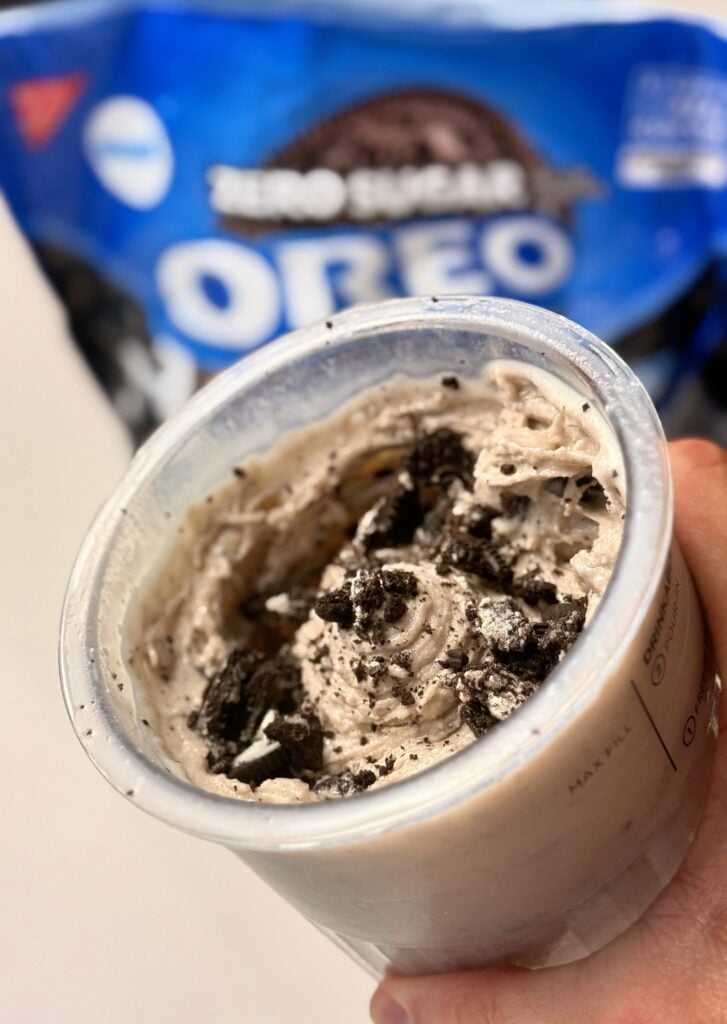 zero sugar oreo ninja creami