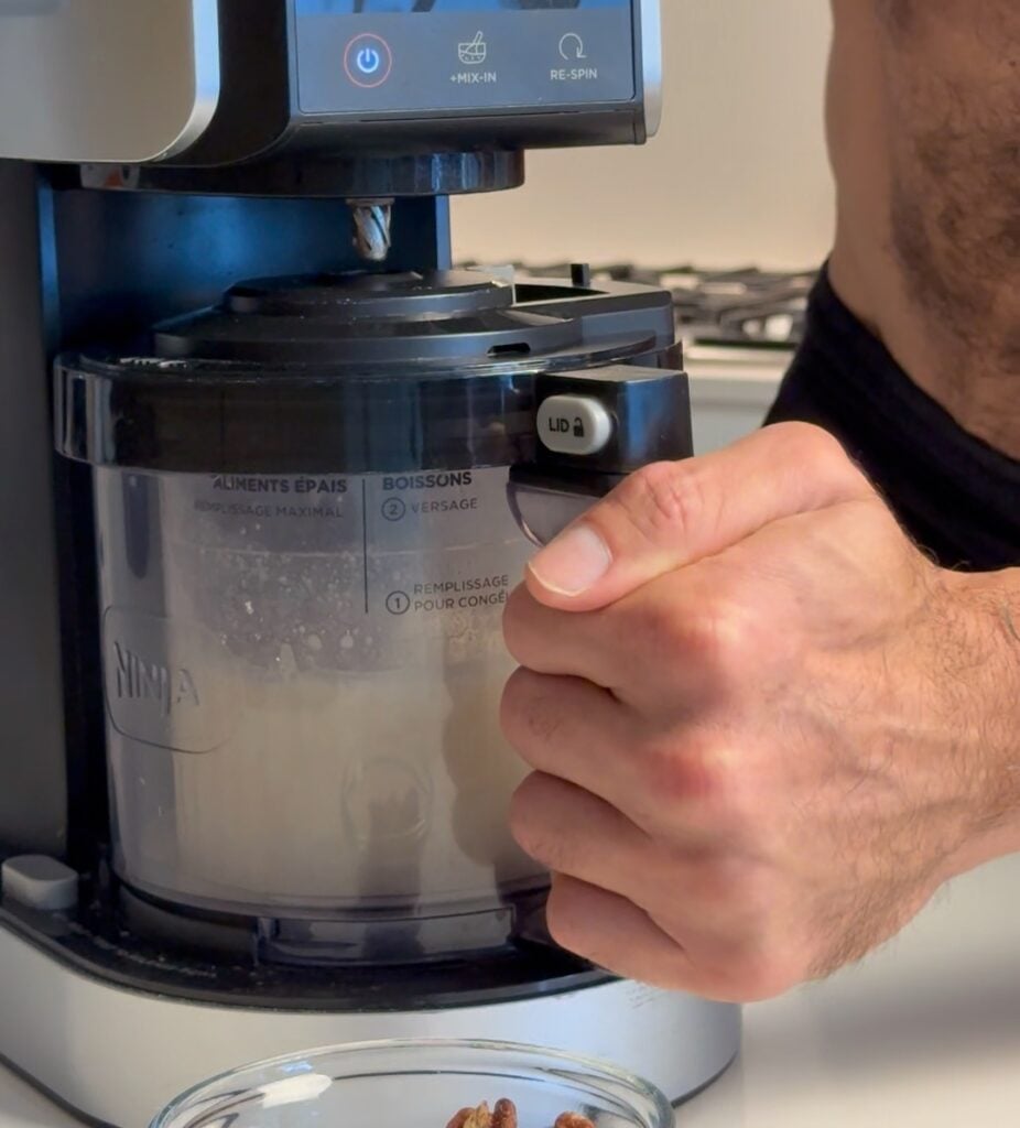 butter pecan creami spinning