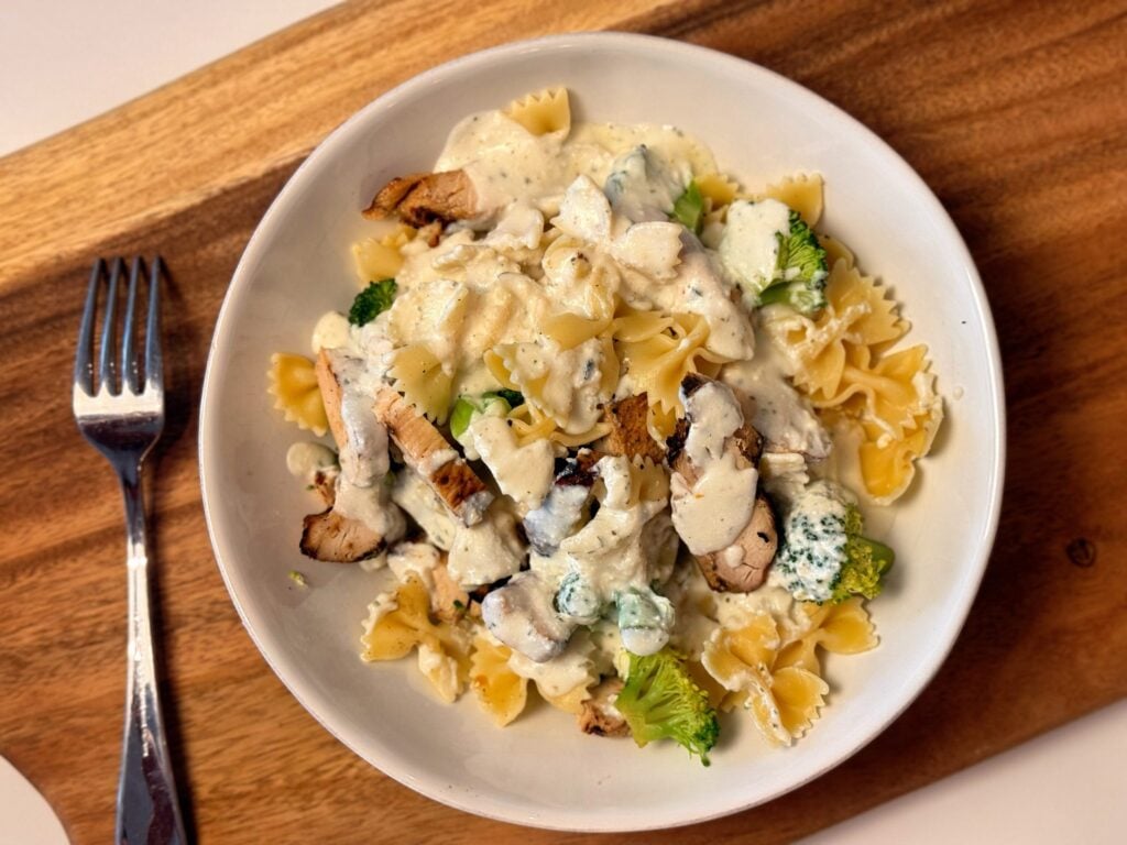 finished pasta