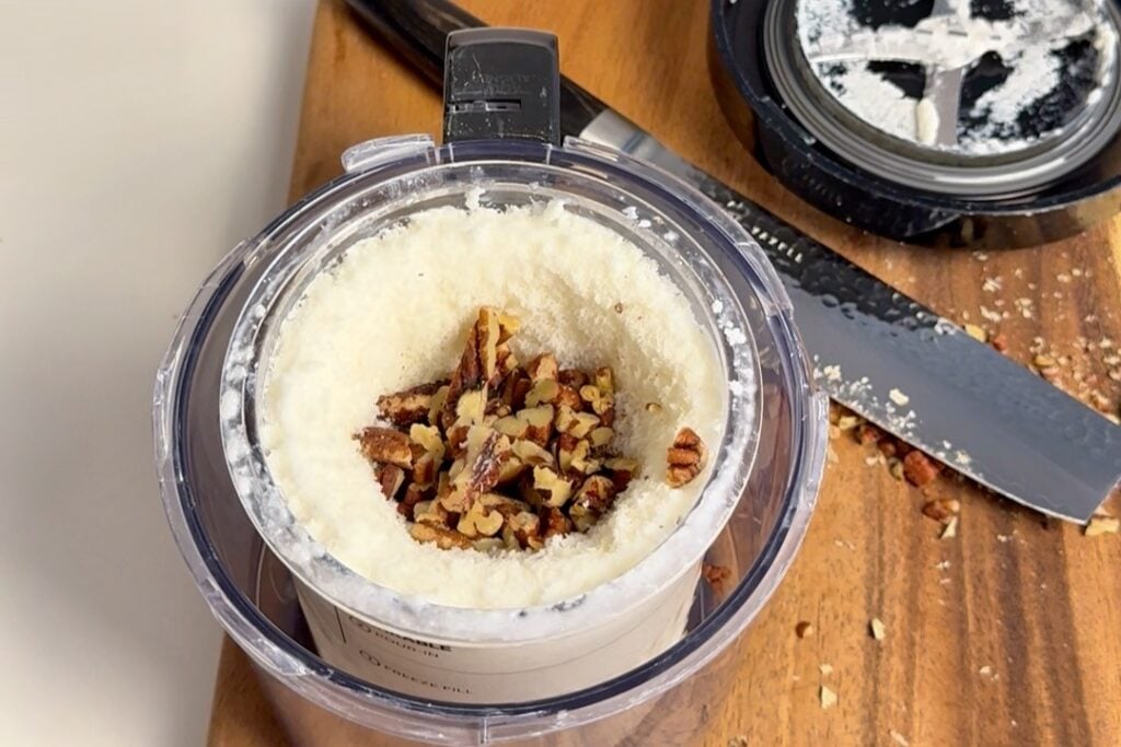 nuts added to the creami