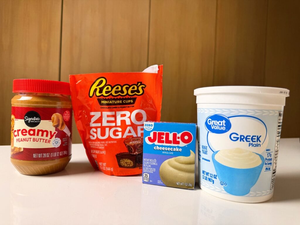 reeses fluffy yogurt dessert ingredients