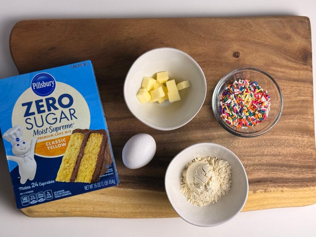 sugar cookie high protein ingredients