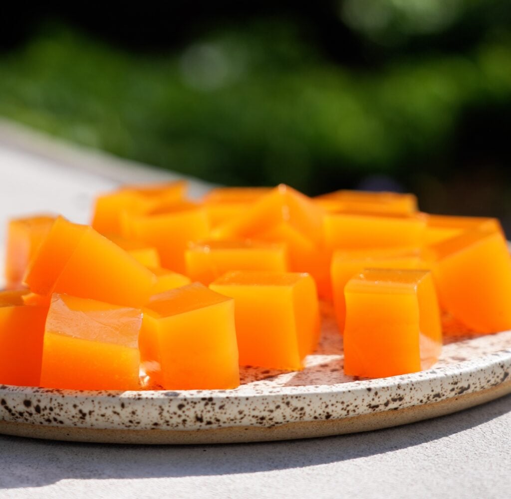 weight loss gummies close up outside