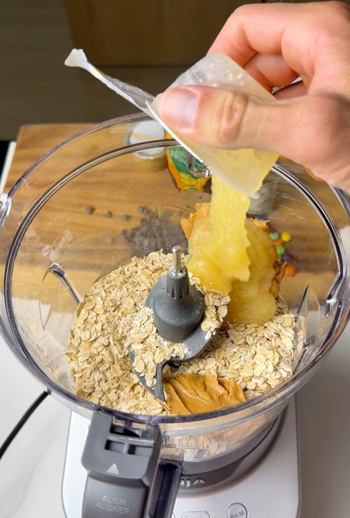 applesauce and other dry ingredients