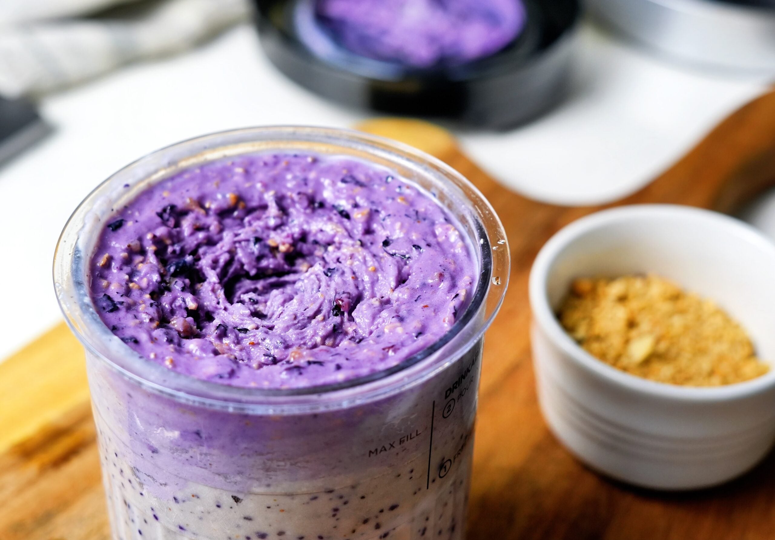 blueberry cobbler ninja creami high protein
