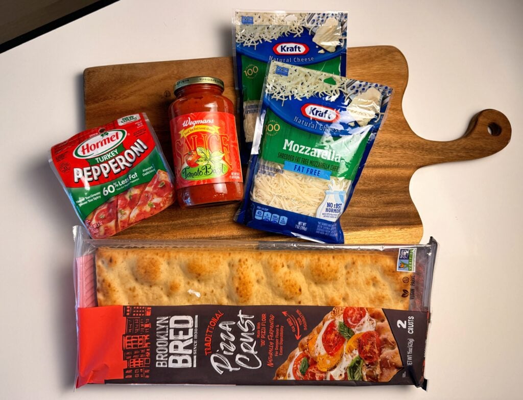 healthy pepperoni pizza ingredients