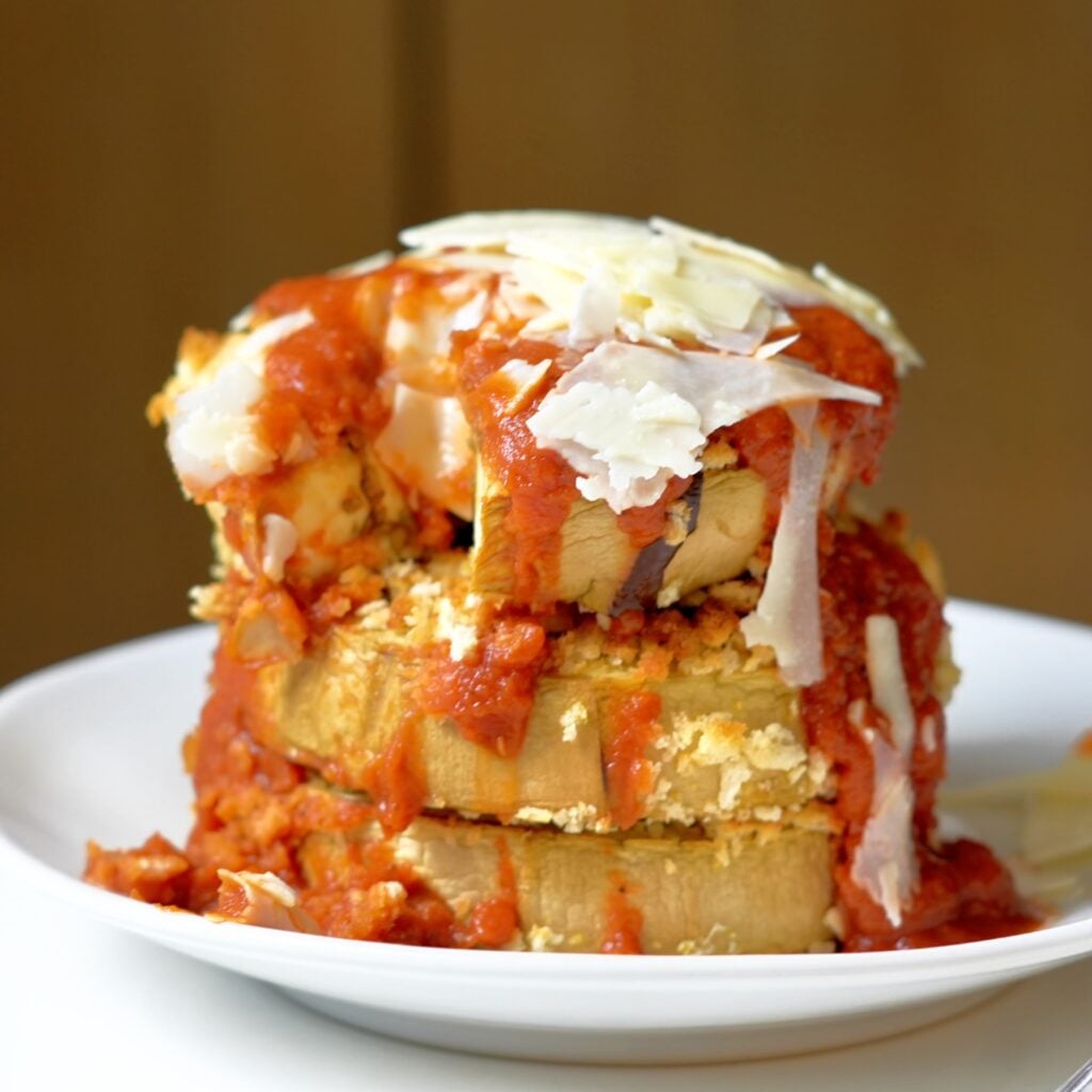 high protein eggplant parm